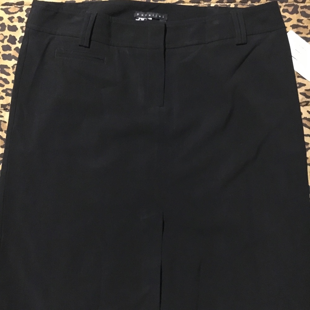 PARALLEL Misses Low Waist Knee length Skirt